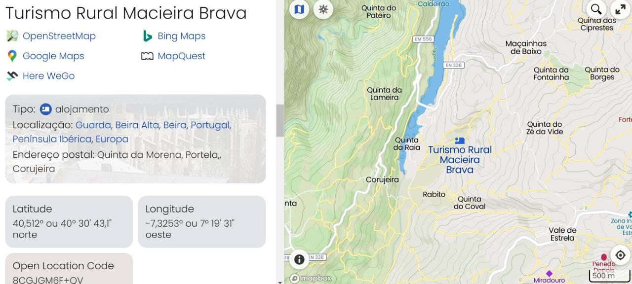 Turismo Rural Macieira Brava Guarda Dış mekan fotoğraf
